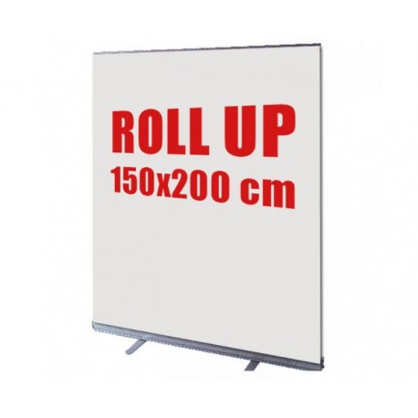 Rollup Stand Banner 150 x200  ( Με δώρο βαλιτσάκι μεταφοράς)